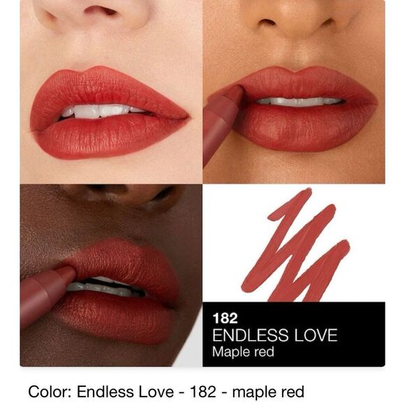 NARS - NIB Powermatte High Intensity Lip Pencil in #182, Maple Red. Full Size - Picture 4 of 16